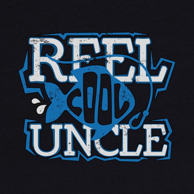 Reel Cool Uncle Fishing Fathers Day by Alex21